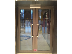Fire-proof glass door manufacturer talking about fire-proof glass door