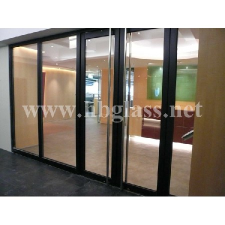 Fire-proof glass doors for high-grade office buildings