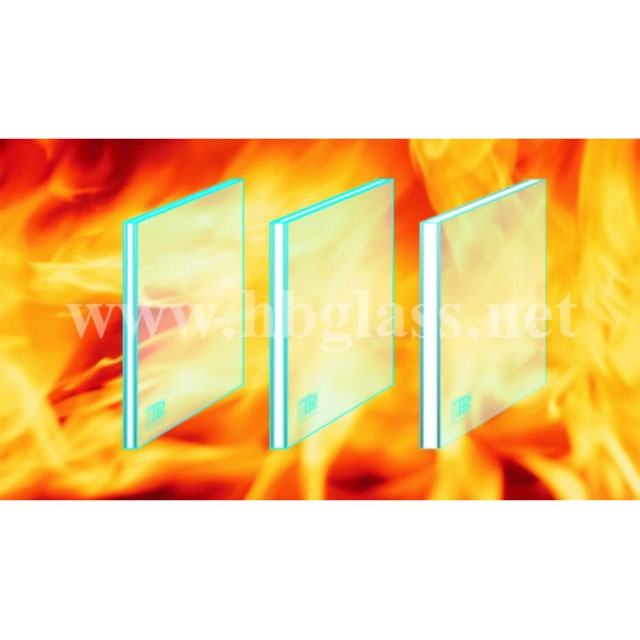 British standard BS476 double layer fire resistant glass